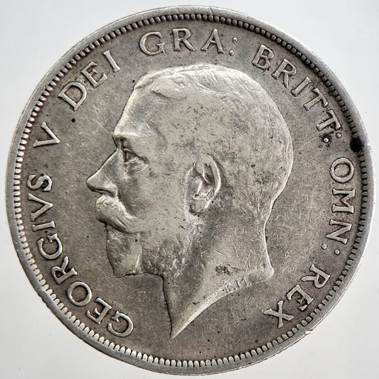 1914 George V Half - Crown Silver Coin | Very High Grade | a6157
