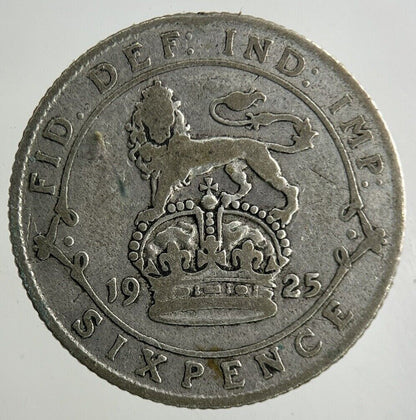 1925 George V Sixpence Silver Coin | Collectable Grade