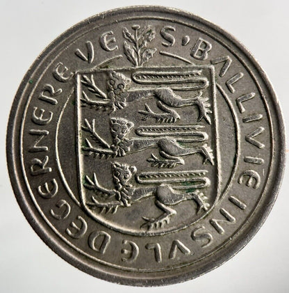 1968 Guernsey 10p Ten - Pence Coin | Fine Collectable Grade