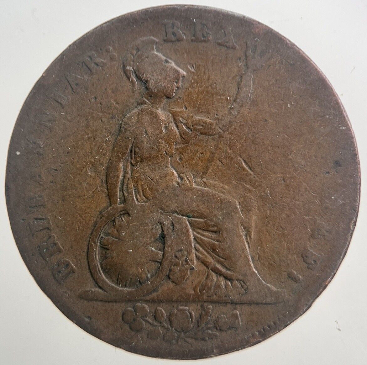 1826 George IV Half-Penny Coin | Collectable Grade | a8097