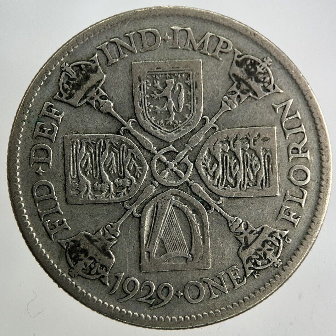 1929 George V Florin Silver Coin | Collectable Grade