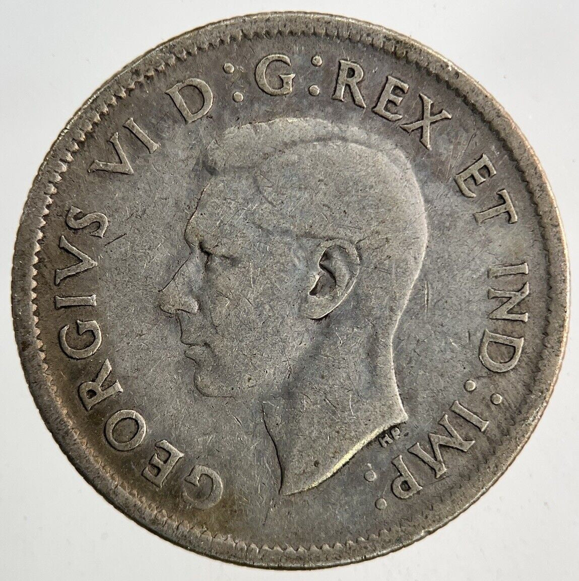 1938 Canada 25 Cents Silver Coin | Fine Collectable Grade