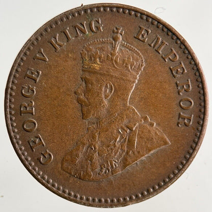 1920 India 1/12 Anna Coin | Fine Collectable Grade