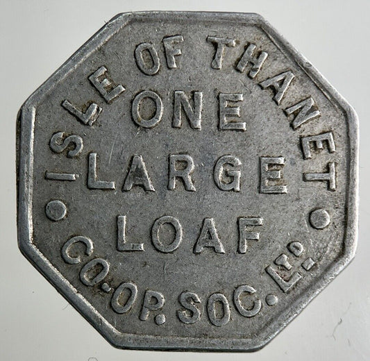 British Isle Of Thanet Co - Op 1 Large Loaf Token Coin | Collectable Grade