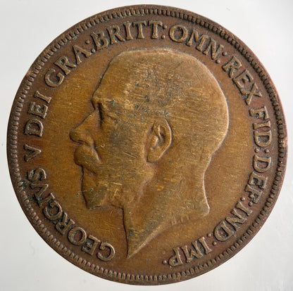 1920 George V One Penny Coin | Collectable Grade