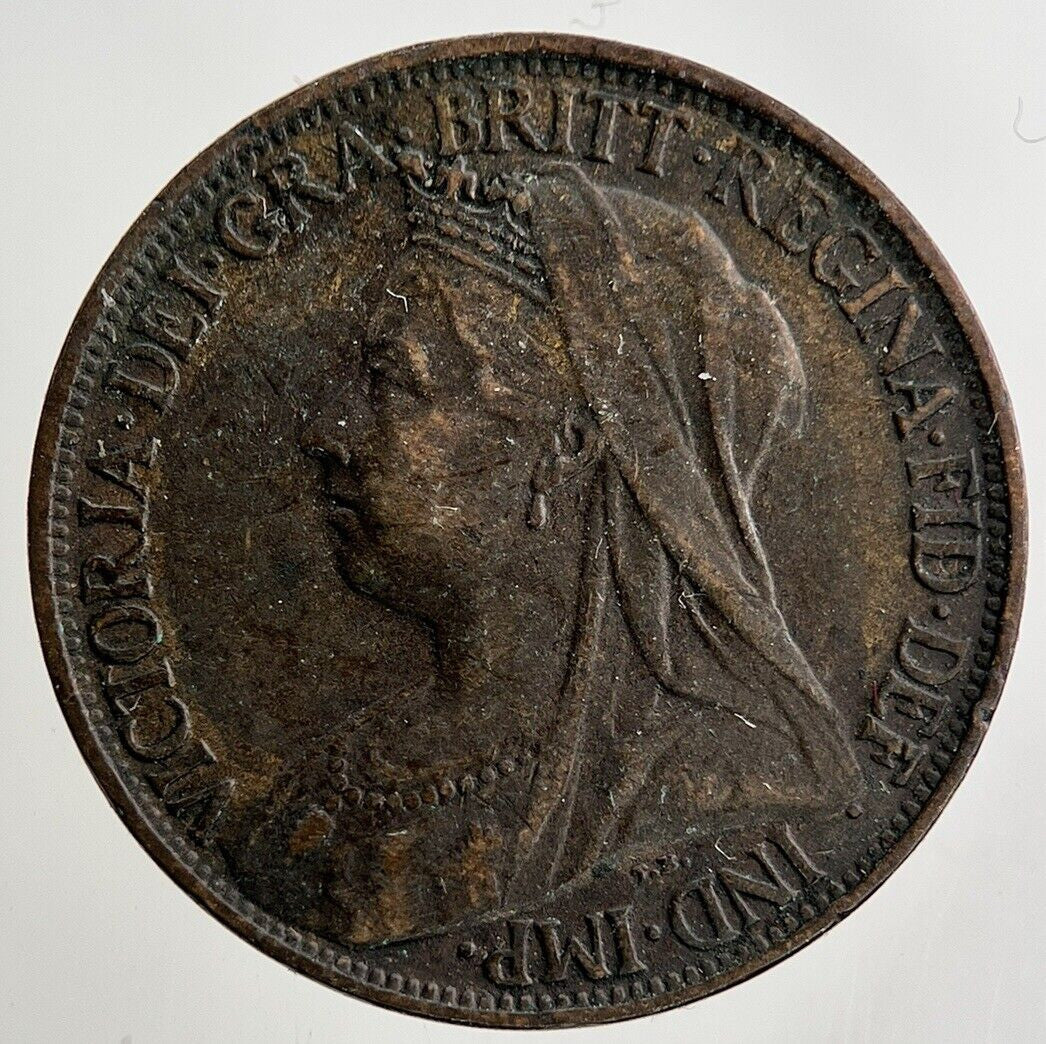 1899 Victoria Farthing Coin | Fine Collectable Grade