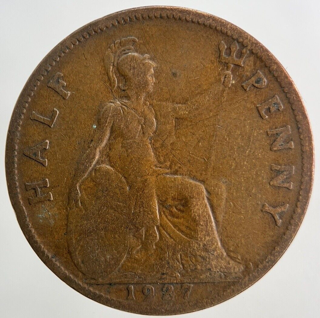 1927 George V Half - Penny Coin | Collectable Grade