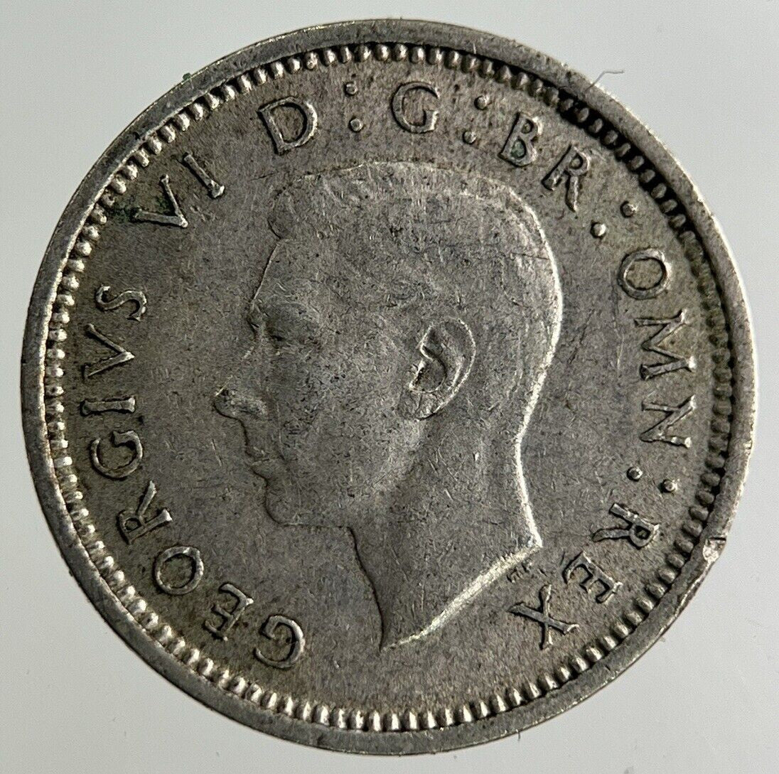 1938 George VI Threepence Silver Coin | Fine Collectable Grade