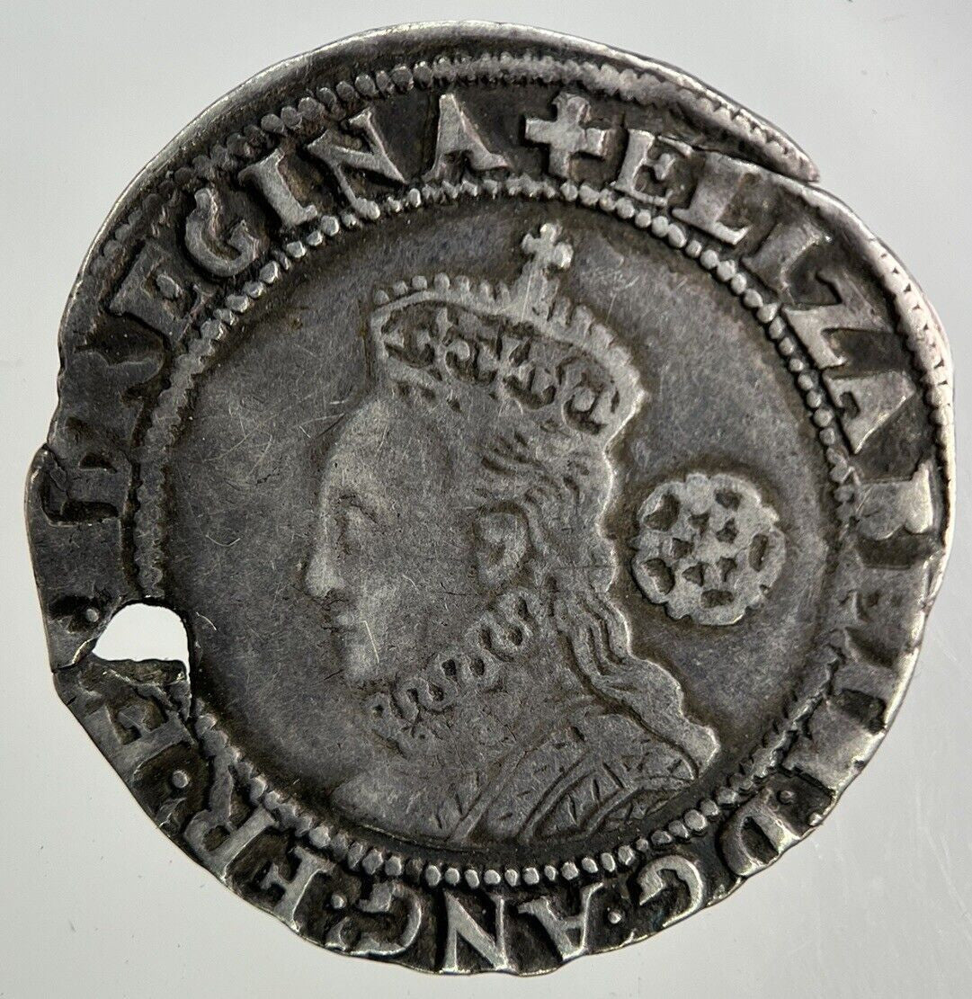 1578 Elizabeth I 1st Sixpence Hammered Silver Coin | Collectable Grade