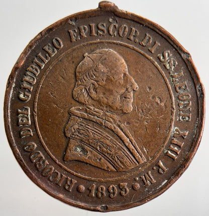 1893 Pope Roma Vatican Medal | Collectable Grade | a2572