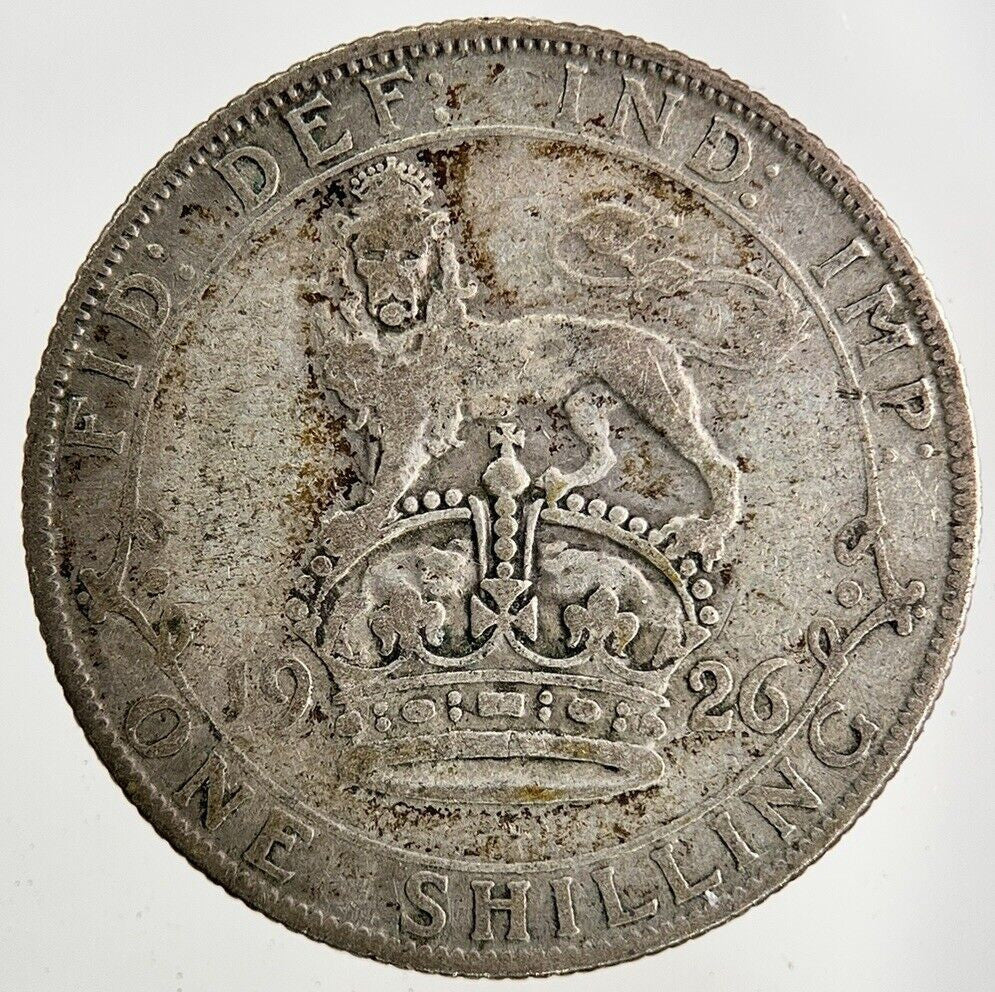 1926 George V Shilling Silver Coin | Collectable Grade