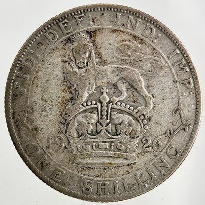 1926 George V Shilling Silver Coin | Collectable Grade