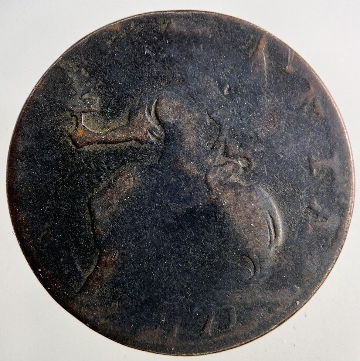 1771 British Brutus Evasion Half - Penny Coin | Collectable Grade