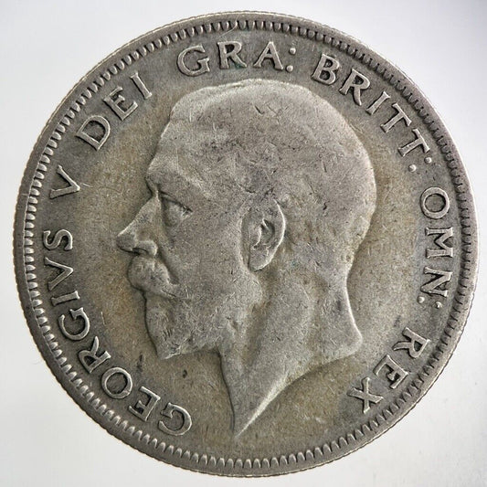 1929 George V Half - Crown Silver Coin | Collectable Grade