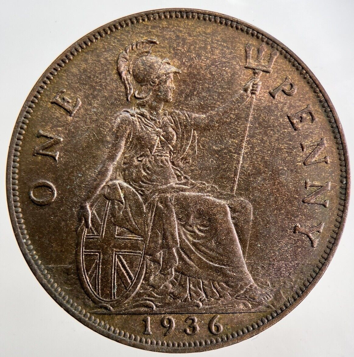 1936 George V One Penny Coin | Very High Grade