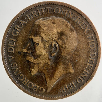 1925 George V Half - Penny Coin | Collectable Grade