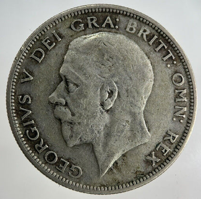 1931 George V Half - Crown Silver Coin | Fine Collectable Grade