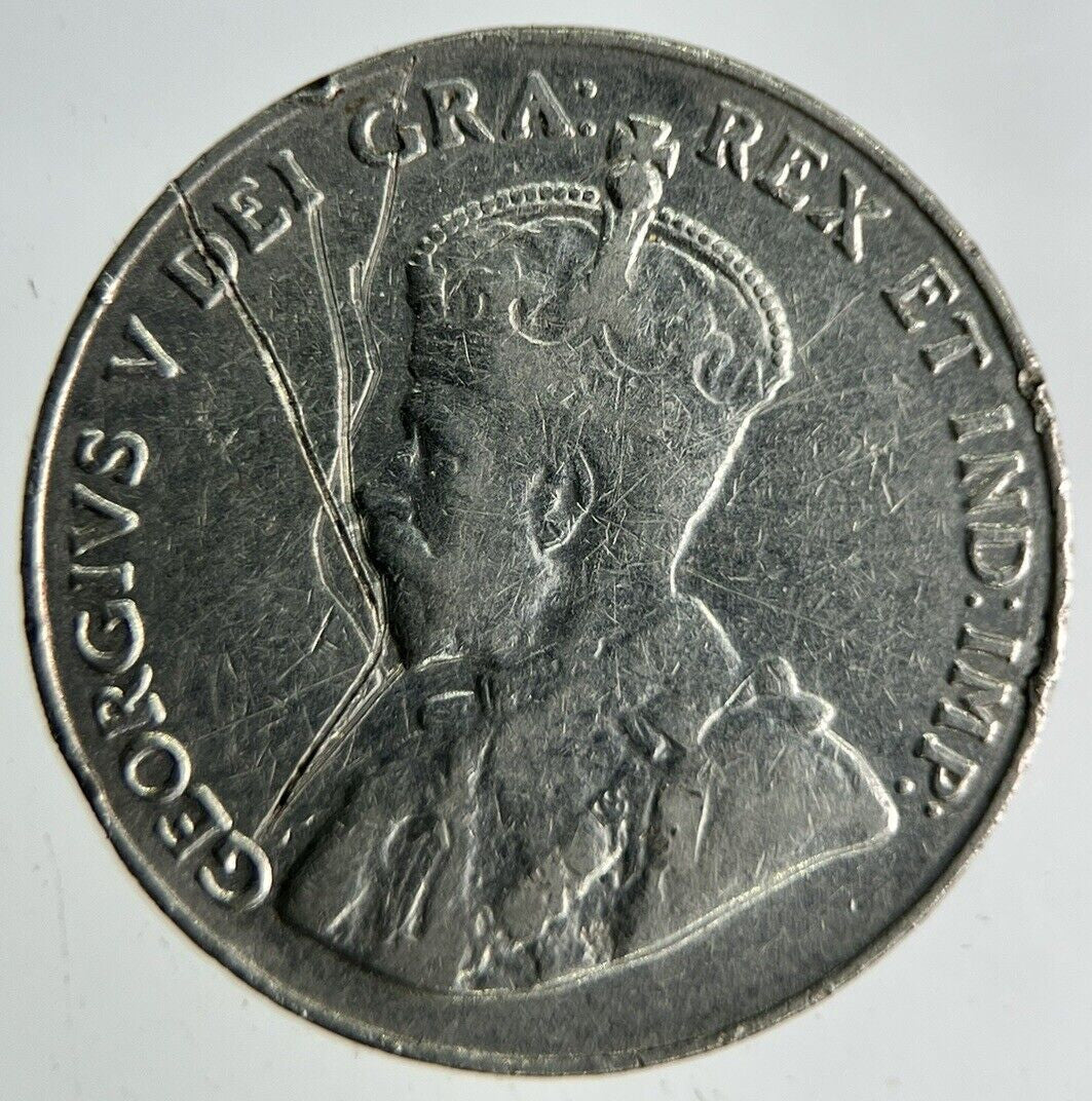 1931 Canada 5 Cents Coin | Fine Collectable Grade