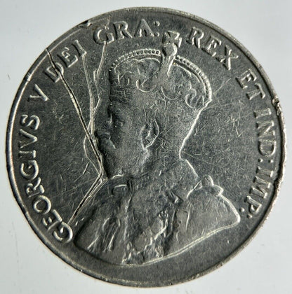 1931 Canada 5 Cents Coin | Fine Collectable Grade
