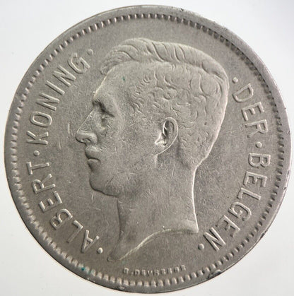 1930 Belgium 5 Francs Coin | Collectable Grade | a7617