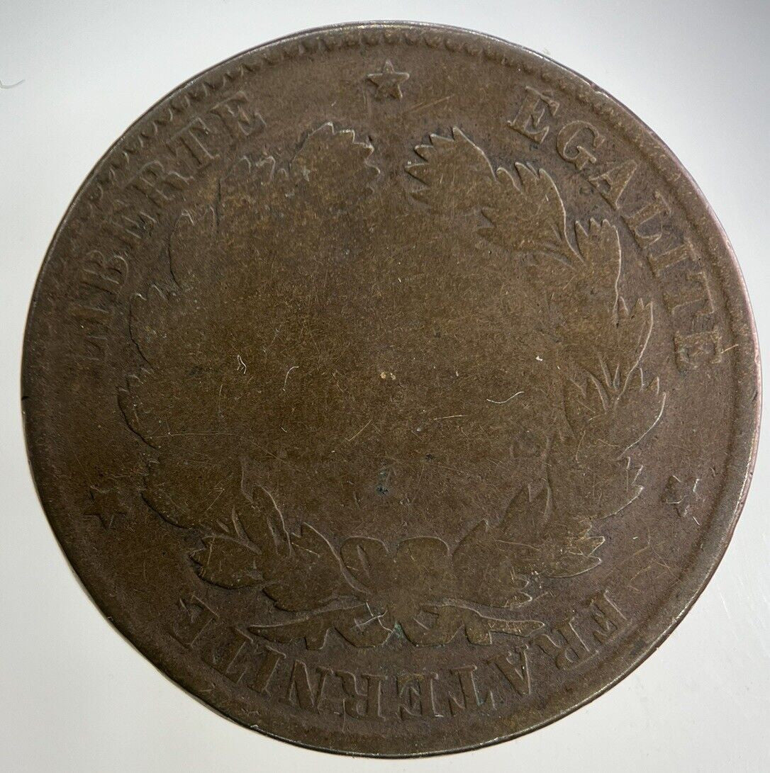 1874 France 10 Centimes Coin | Collectable Grade