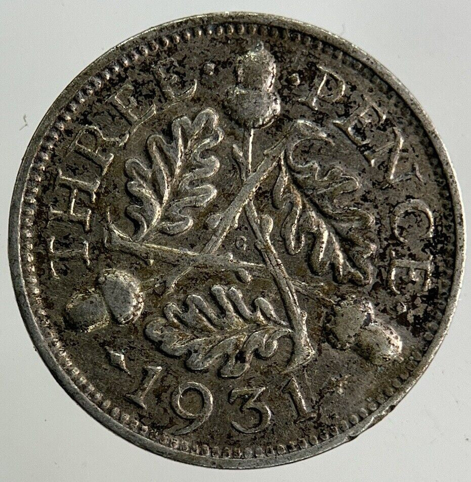 1931 George V Threepence Silver Coin | Collectable Grade