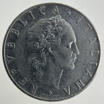 1963 Italy 50 Lira Coin | Fine Collectable Grade