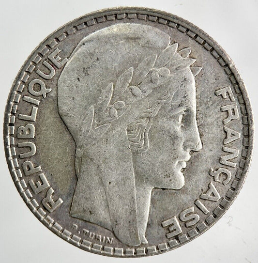 1929 France 10 Francs Silver Coin | Very High Grade