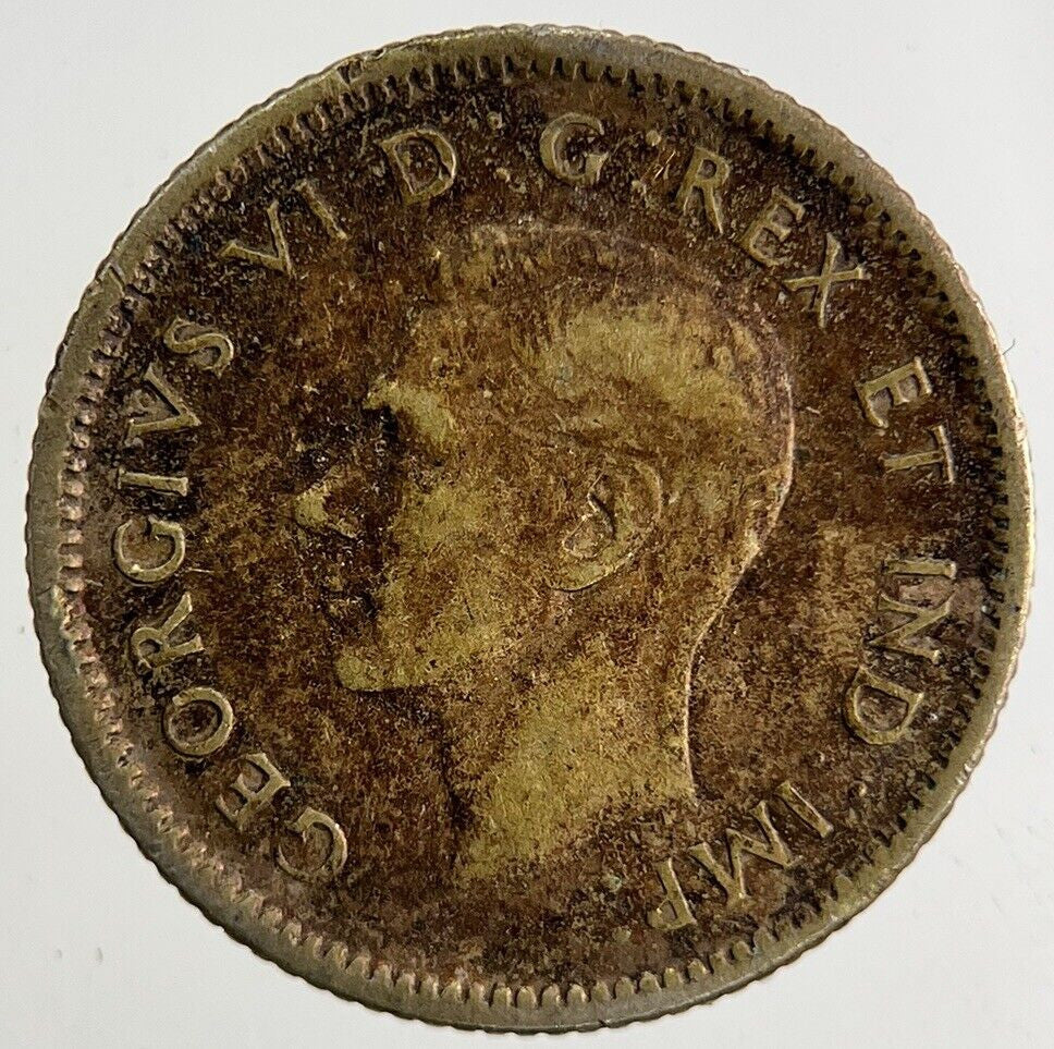 1945 Canada 10 Cents Silver Coin | Collectable Grade