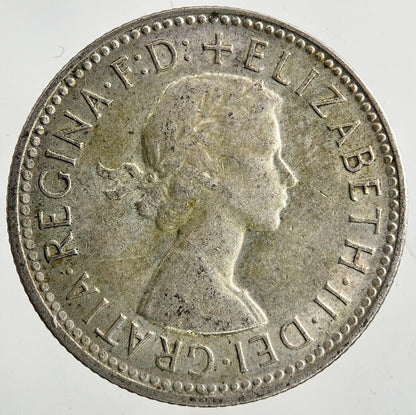 1963 Australia Shilling Silver Coin | Fine Collectable Grade