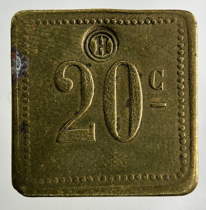 France Tramways 20 C Token Coin | Collectable Grade