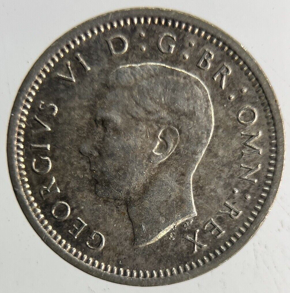 1940 George VI Threepence Silver Coin | Fine Collectable Grade