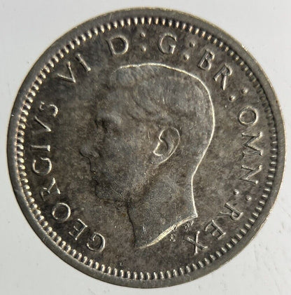1940 George VI Threepence Silver Coin | Fine Collectable Grade