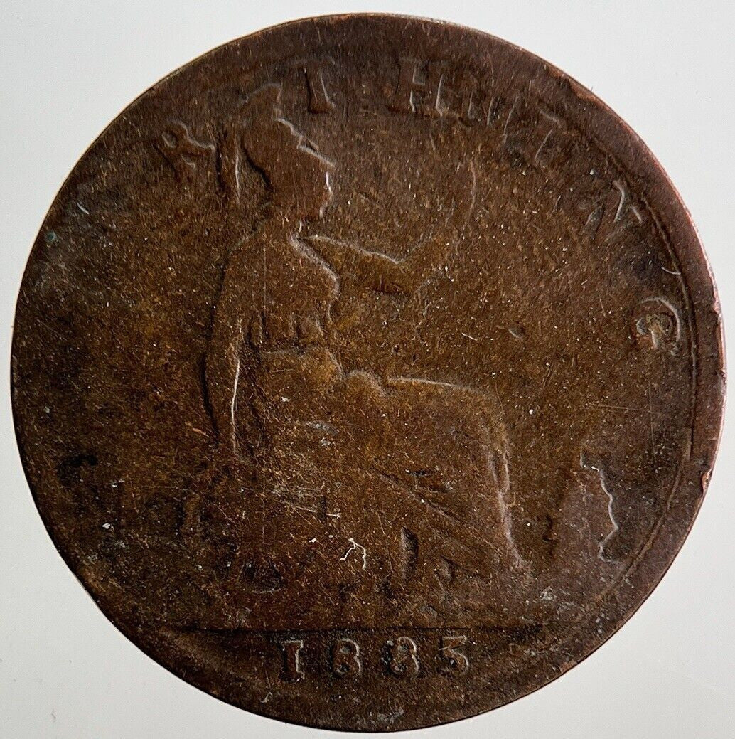 1885 Victoria Farthing Coin | Collectable Grade | a3403