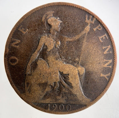 1900 Victoria One Penny Coin | Collectable Grade