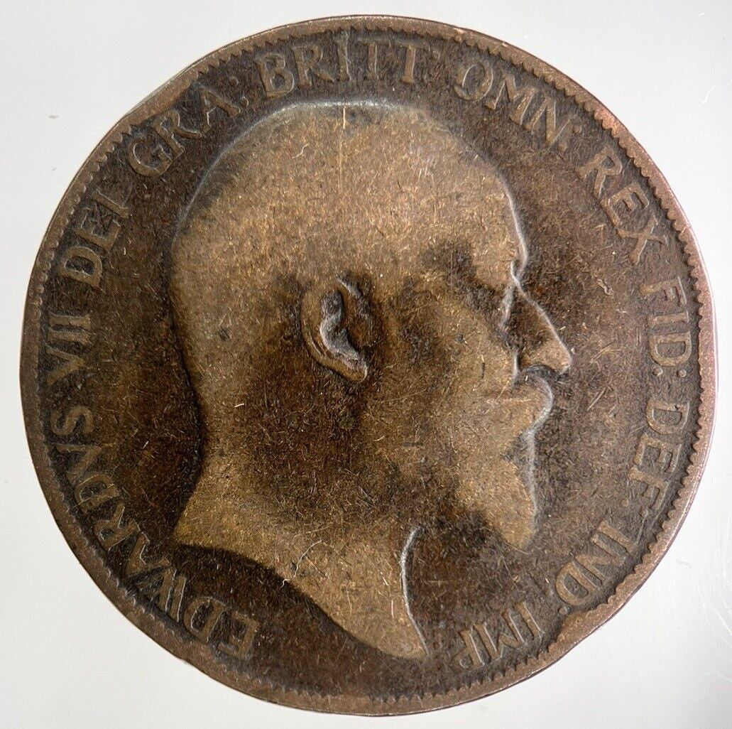 1905 Edward VII One Penny Coin | Collectable Grade