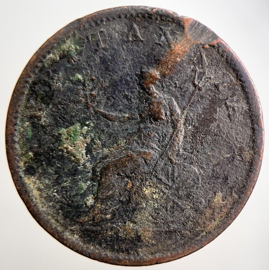1806 George III Half - Penny Coin | Collectable Grade | a3692