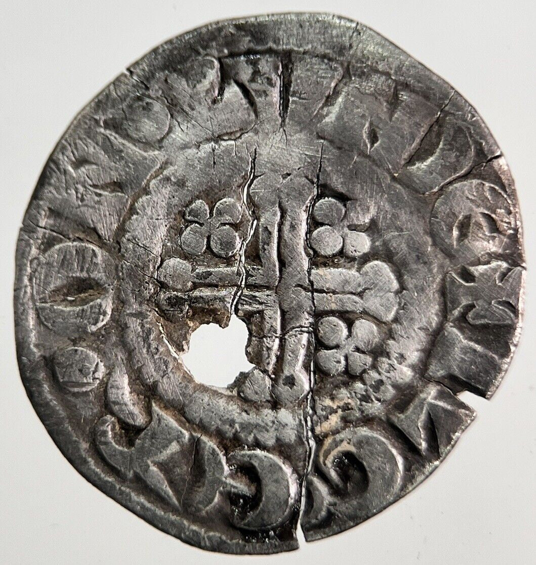 1216 - 1272 Henry III Penny Ilger London Silver Hammered Coin | a7091