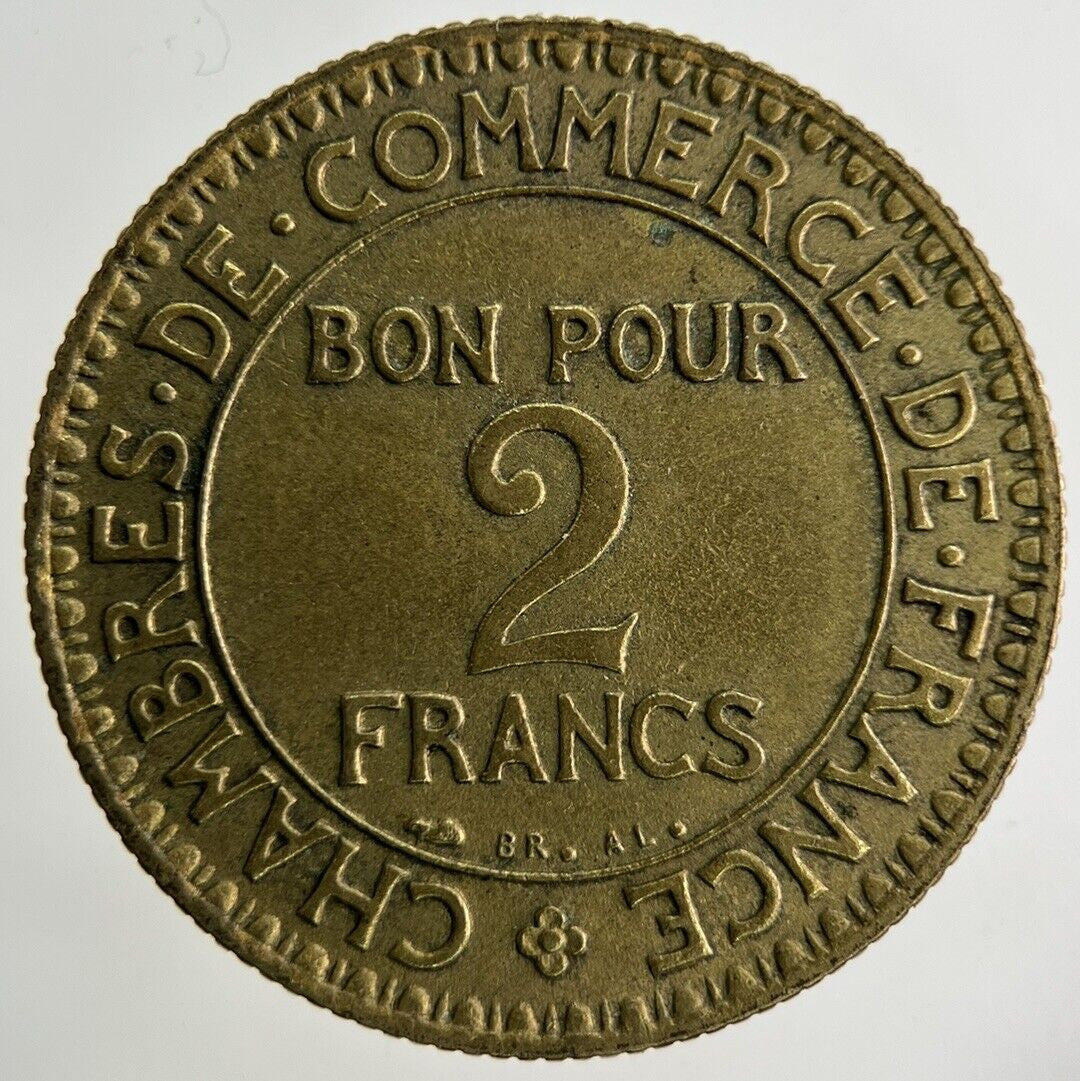 1926 France 2 Francs Coin | Fine Collectable Grade