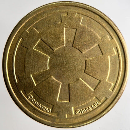 1996 Star Wars Imperial Gaming Credit Token Coin | Fine Collectable Grade