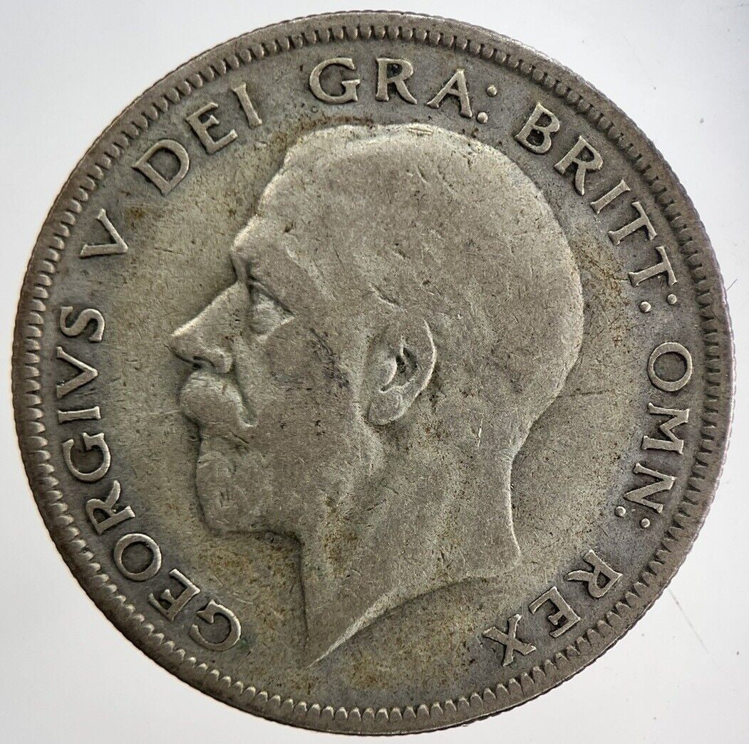 1929 George V Half - Crown Silver Coin | Fine Collectable Grade