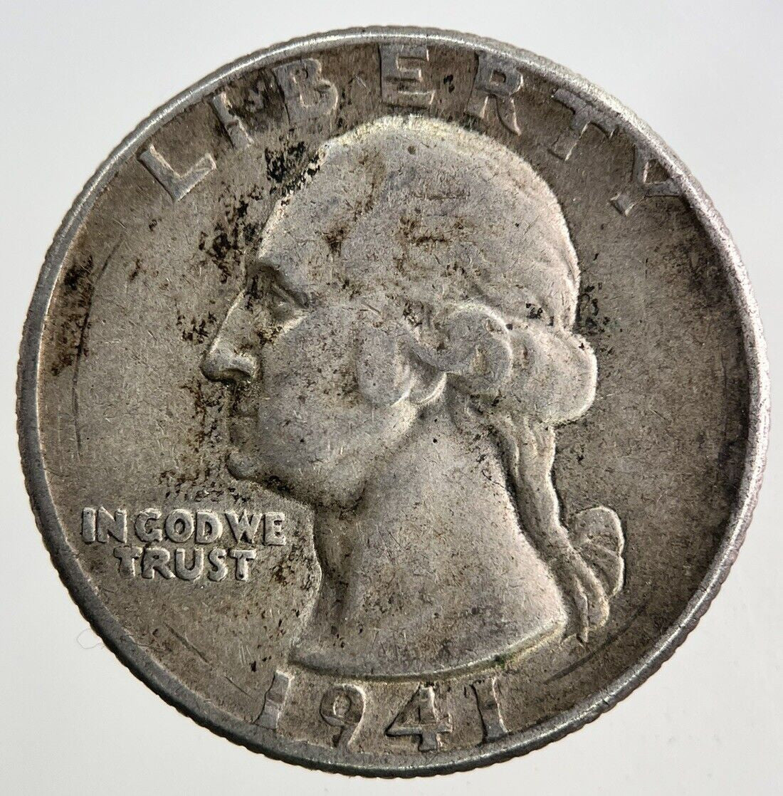 1941 US USA Quarter Dollar Silver Coin | Fine Collectable Grade