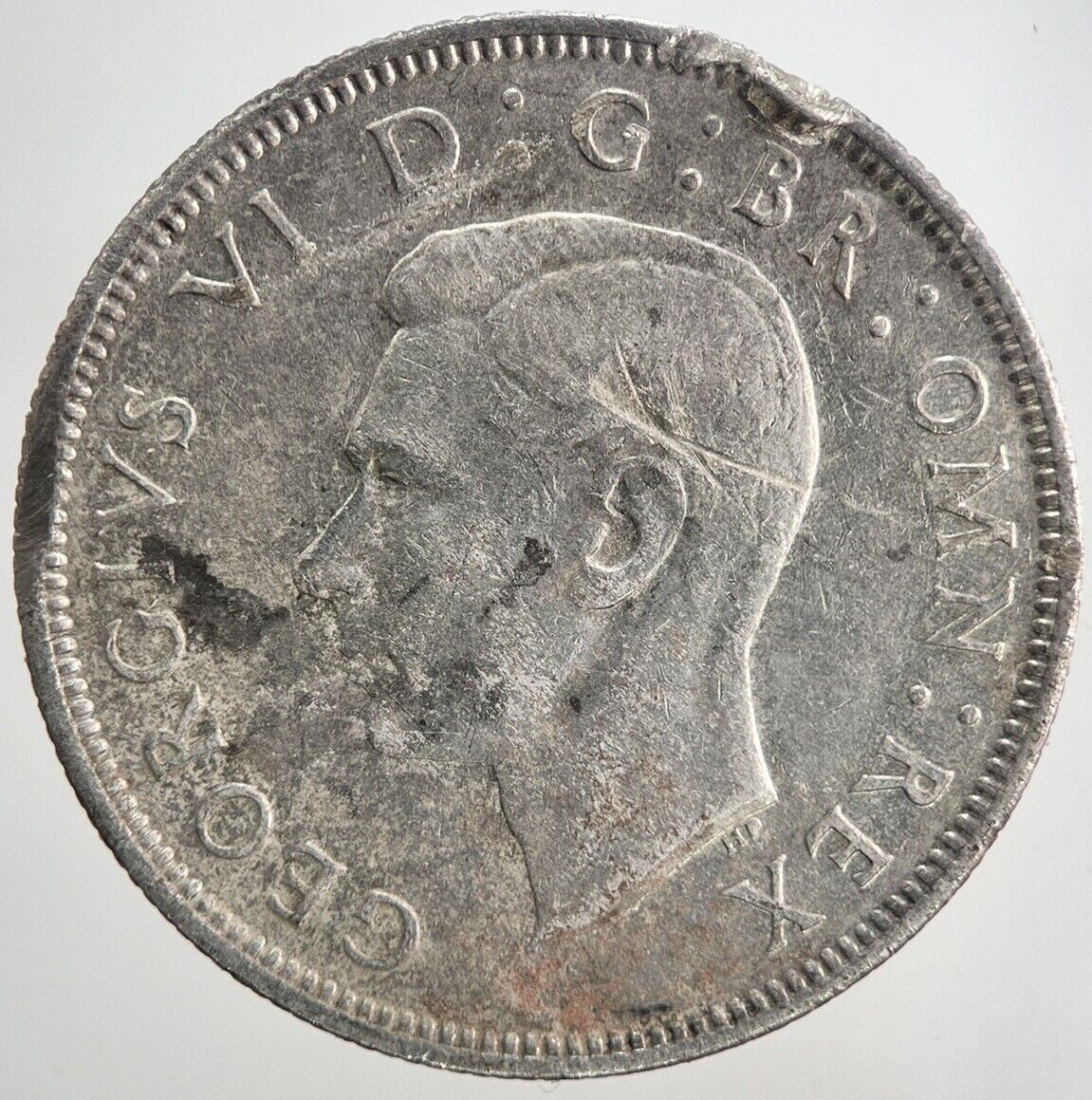 1942 George VI Florin Silver Coin | Fine Collectable Grade