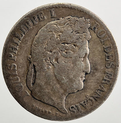 1832 France Half 1/2 Fran Silver Coin | Collectable Grade