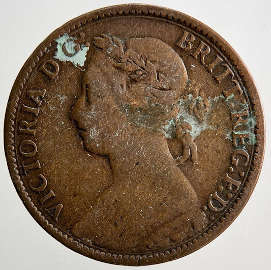 1884 Victoria Farthing Coin | Collectable Grade | a3402