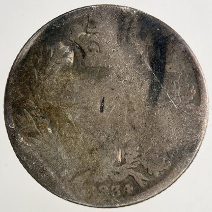1834 William IV Sixpence Silver Coin | Fair Grade