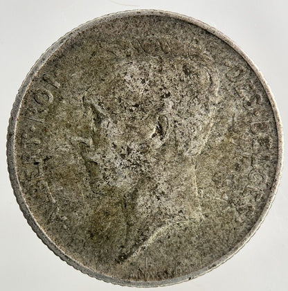 1912 Belgium 1 Franc Silver Coin | Collectable Grade