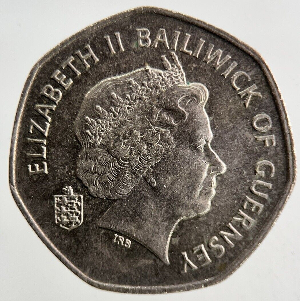 1999 Guernsey 20p Twenty - Pence Coin | Fine Collectable Grade
