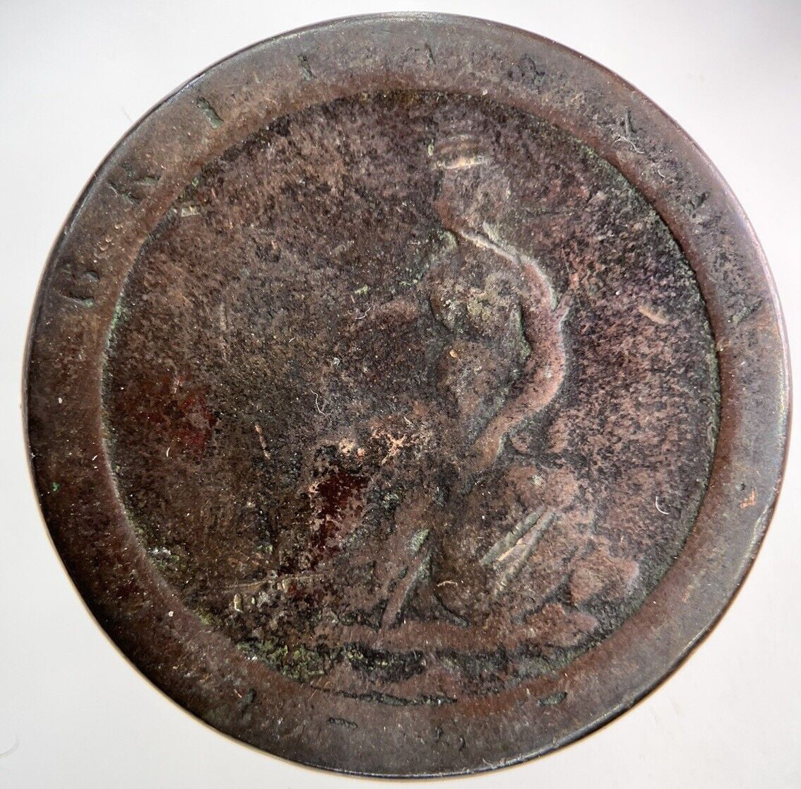 1797 George III 3rd Cartwheel One Penny Coin | Fair Grade