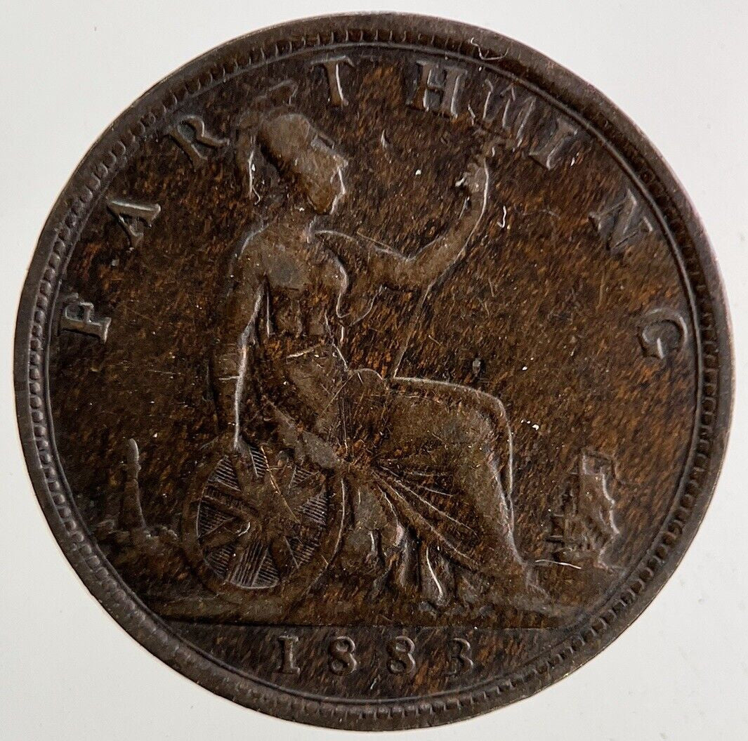 1883 Victoria Farthing Coin | Fine Collectable Grade